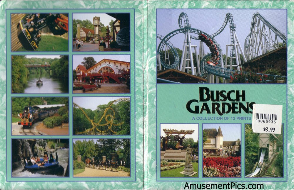 Busch Gardens Williamsburg Postcards